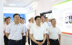 广西壮族自治区党委常委、政法委书记何文浩调研白龙核电项目