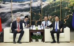 徐树彪会见力拓集团首席技术官马凯